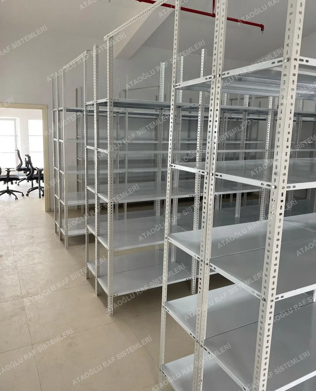 Civatalı Çelik Raf Sistemi