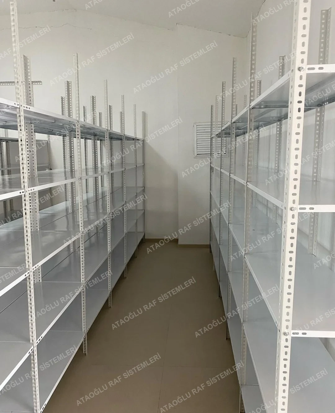Civatalı Çelik Raf Sistemi