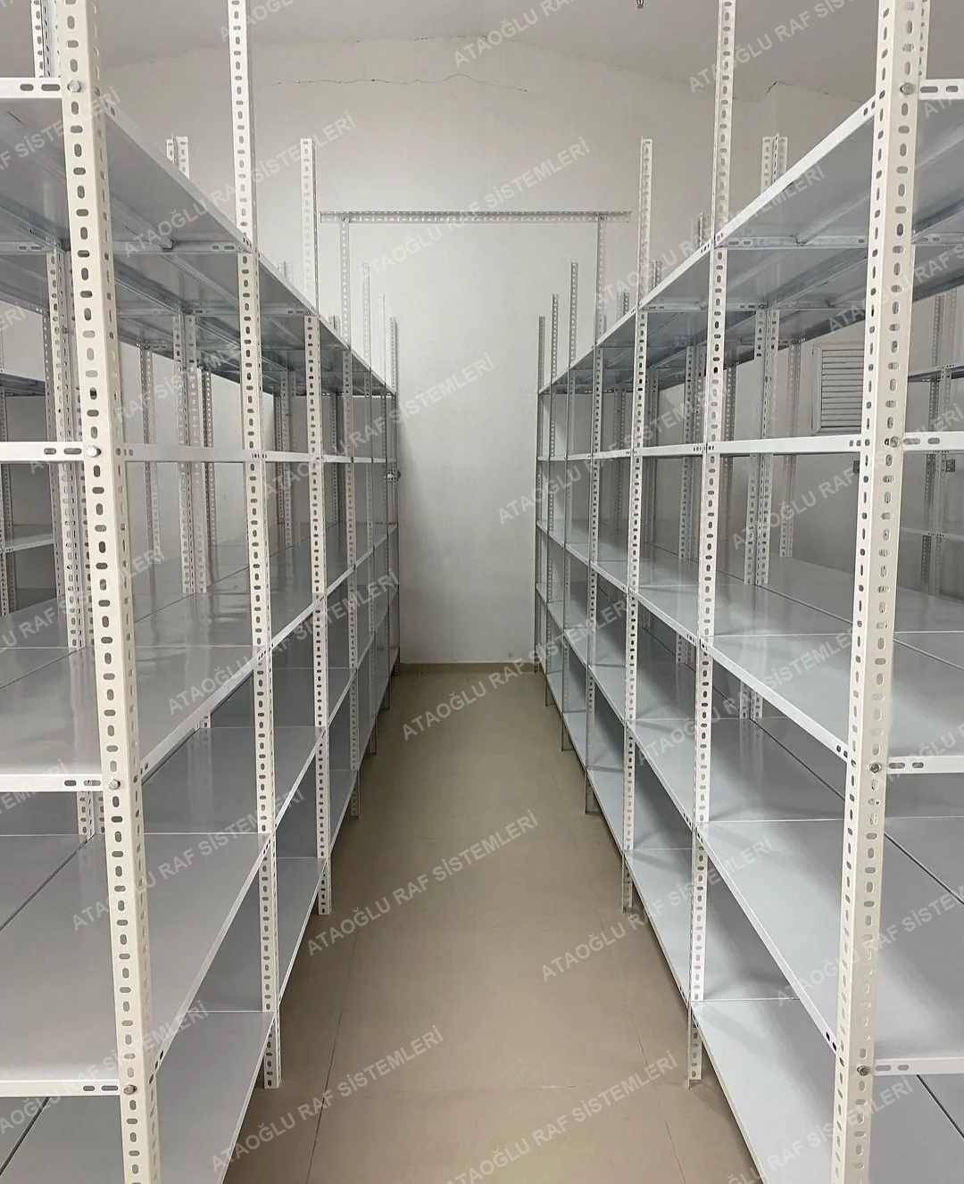 Civatalı Çelik Raf Sistemi