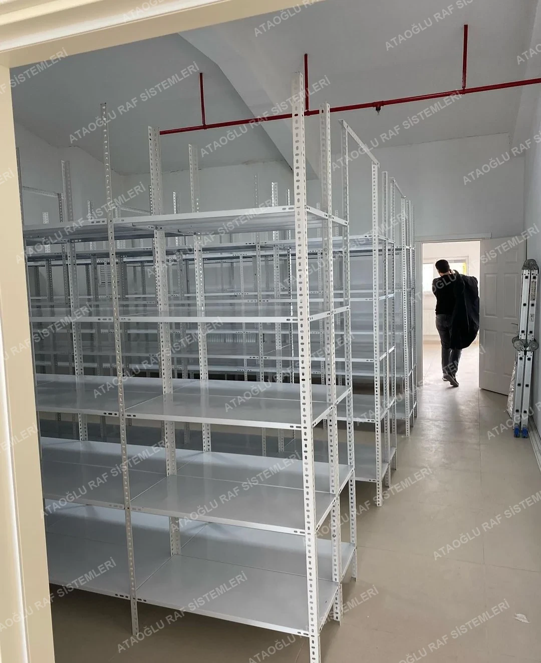 Civatalı Çelik Raf Sistemi