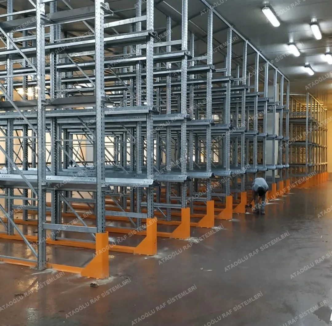 İçine Girilebilir Drive in Raf Sistemi