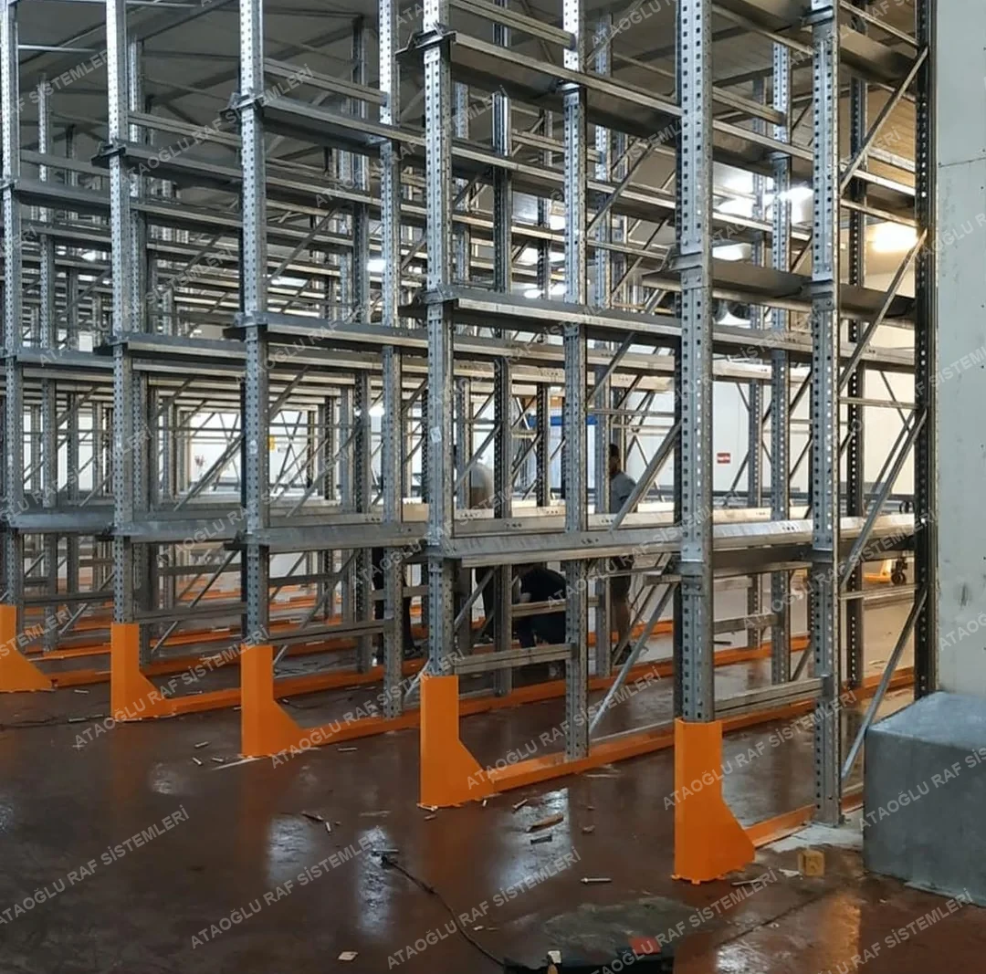 İçine Girilebilir Drive in Raf Sistemi