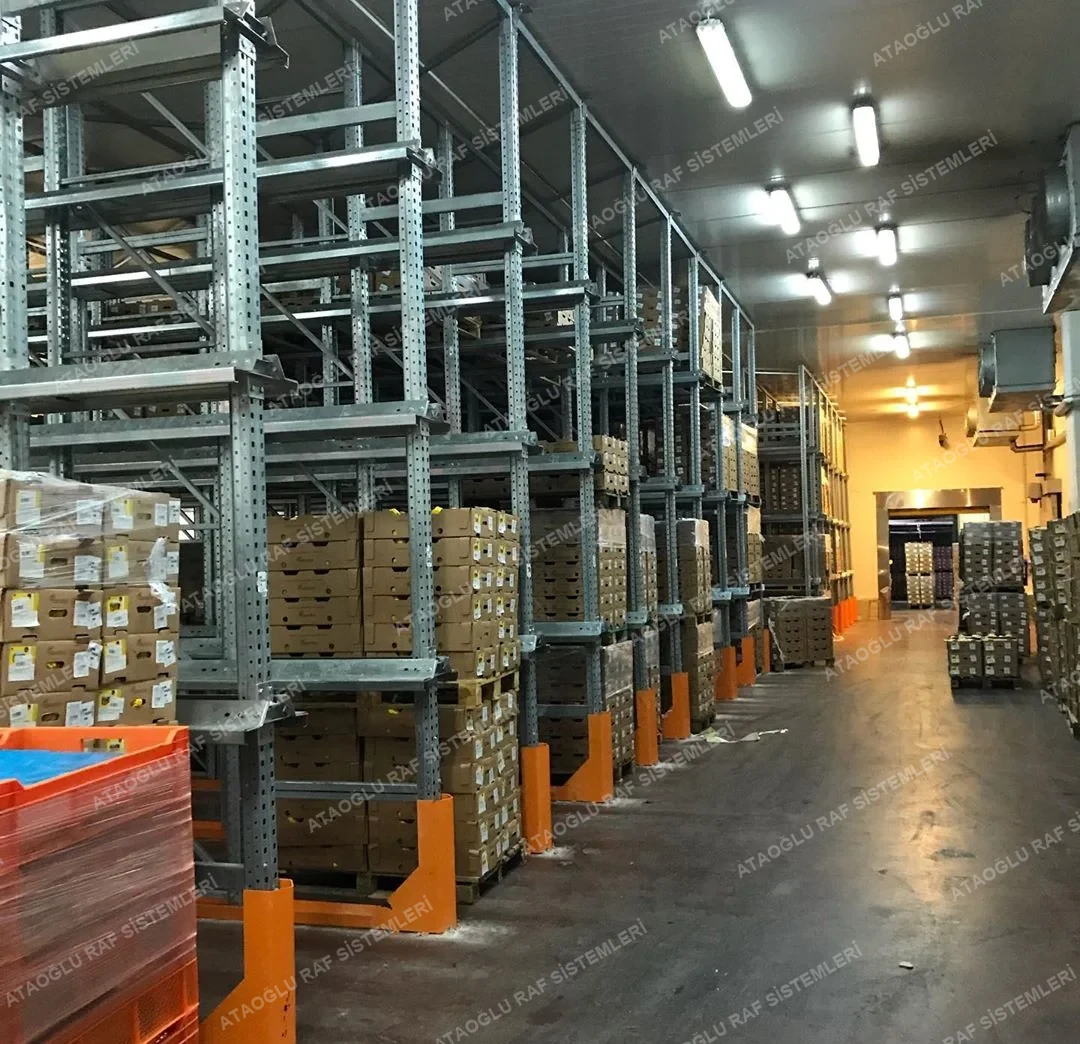 İçine Girilebilir Drive in Raf Sistemi