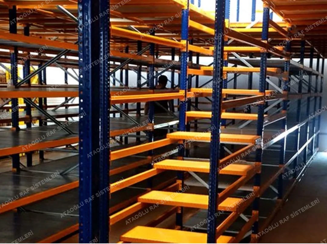 Katlı Mezzanine Raf Sistemi